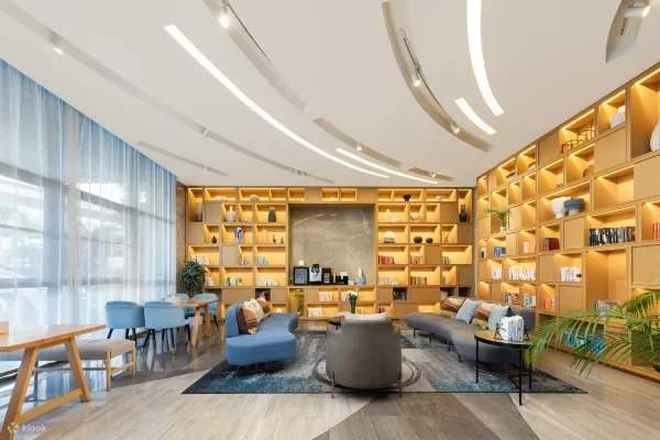 Hotel public area environment display map